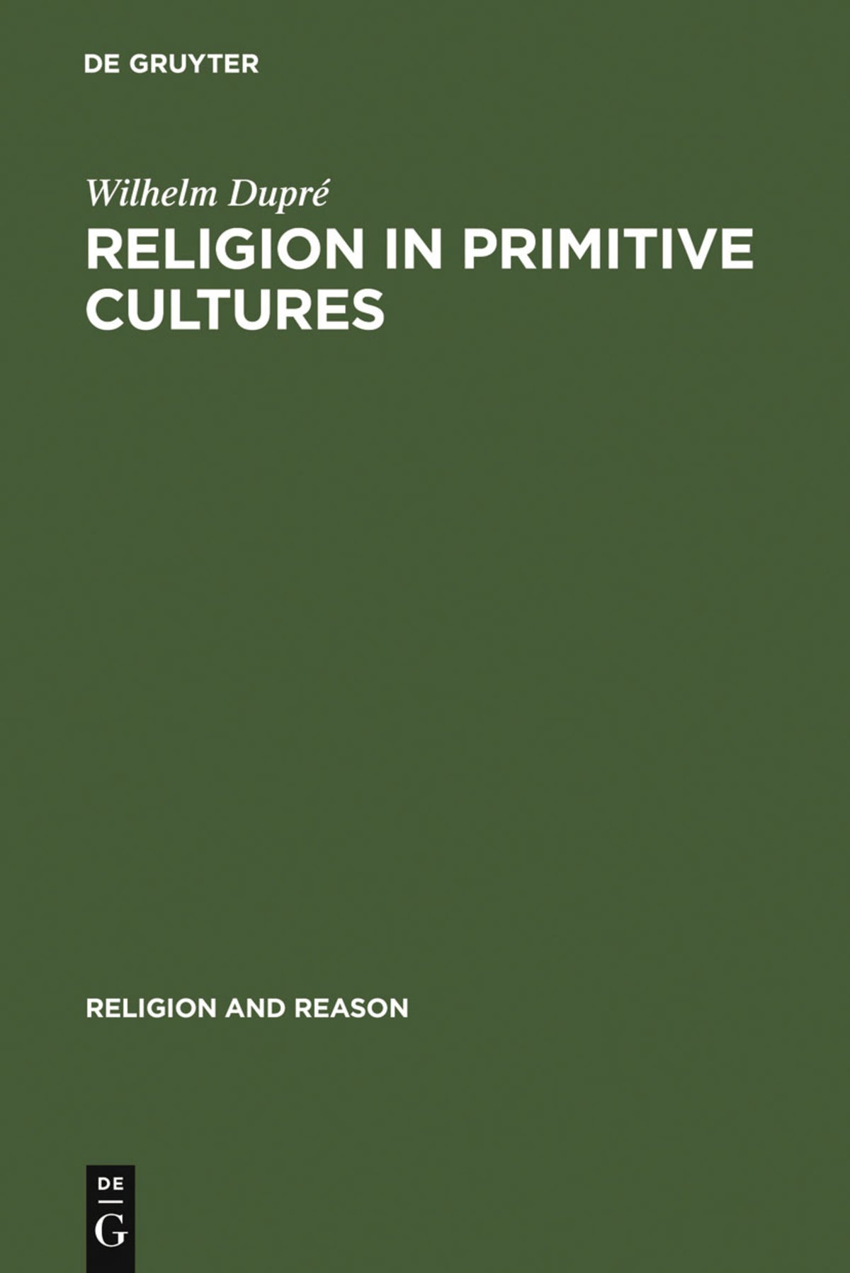 Religion in Primitive Cultures