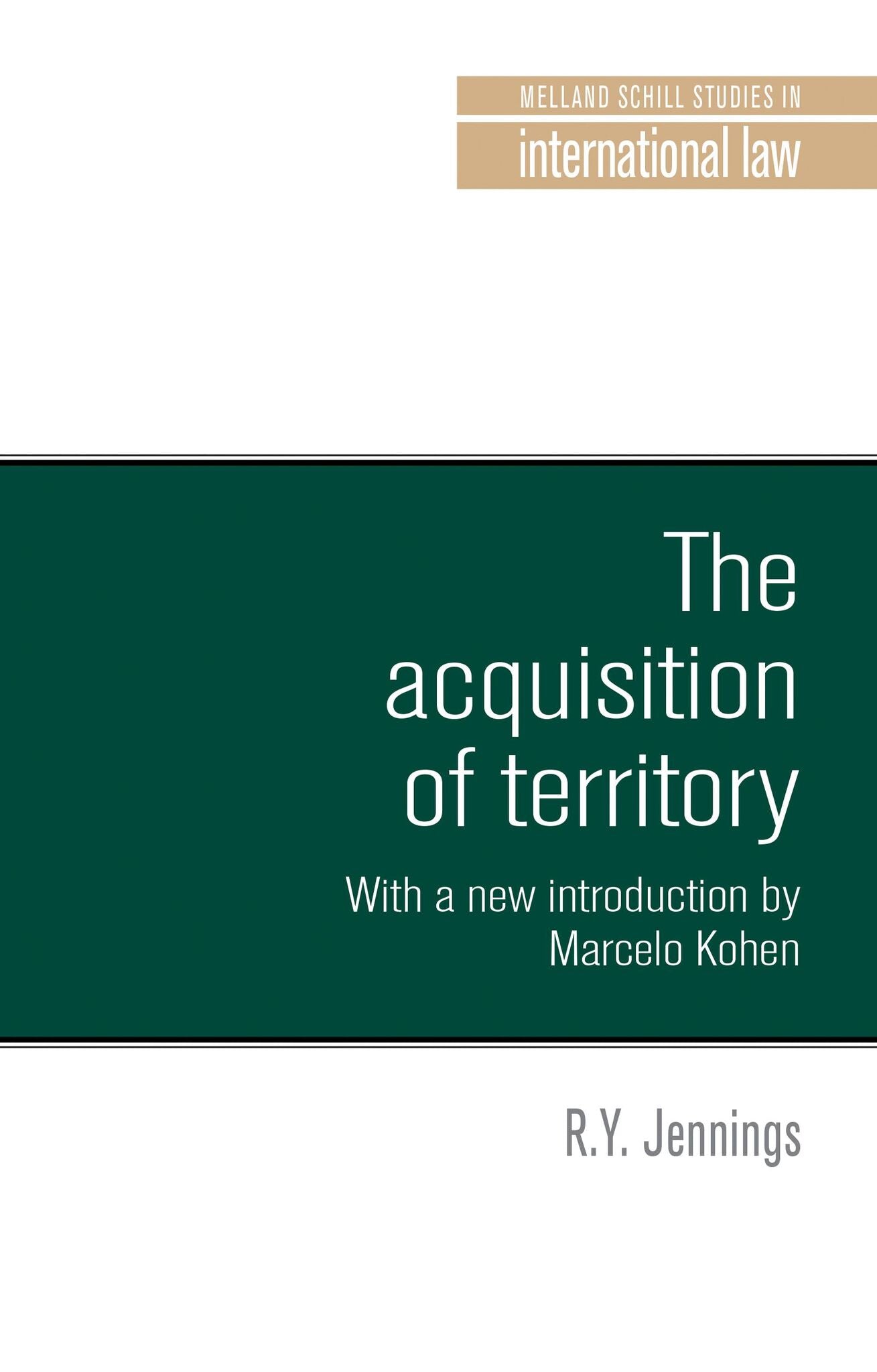 The acquisition of territory in international law