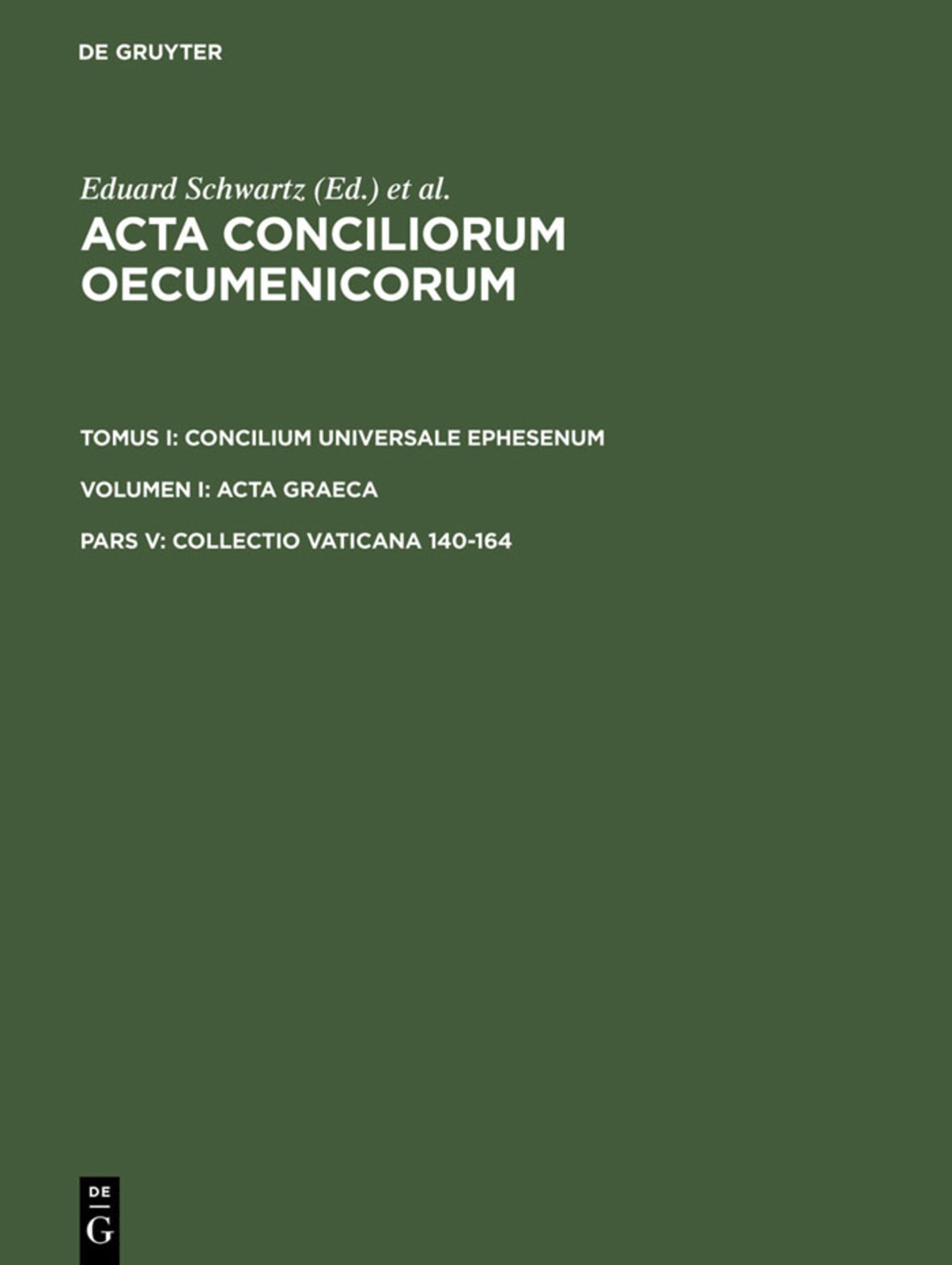 Collectio Vaticana 140-164