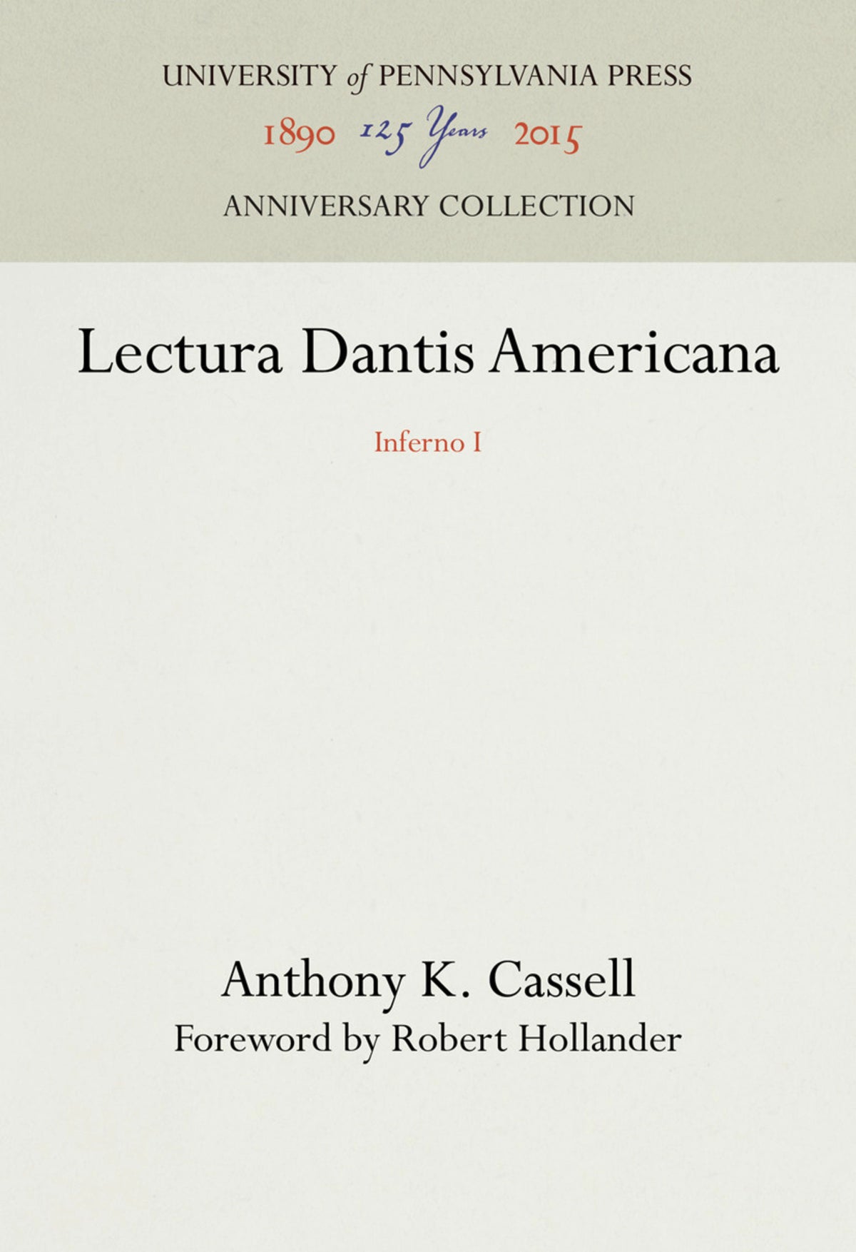 Lectura Dantis Americana