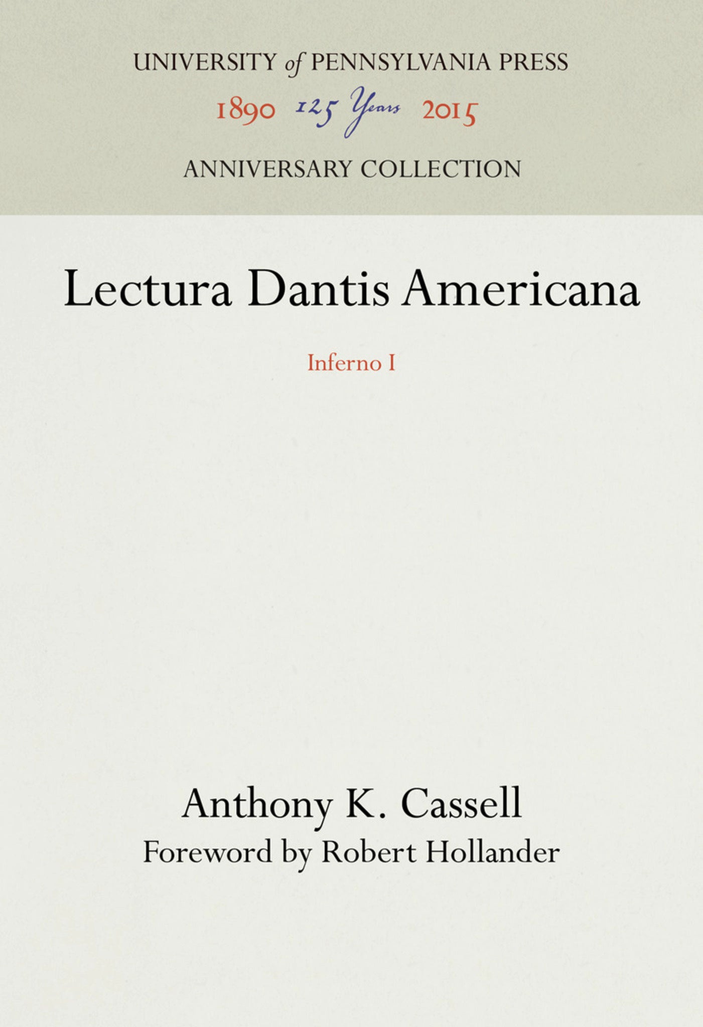Lectura Dantis Americana