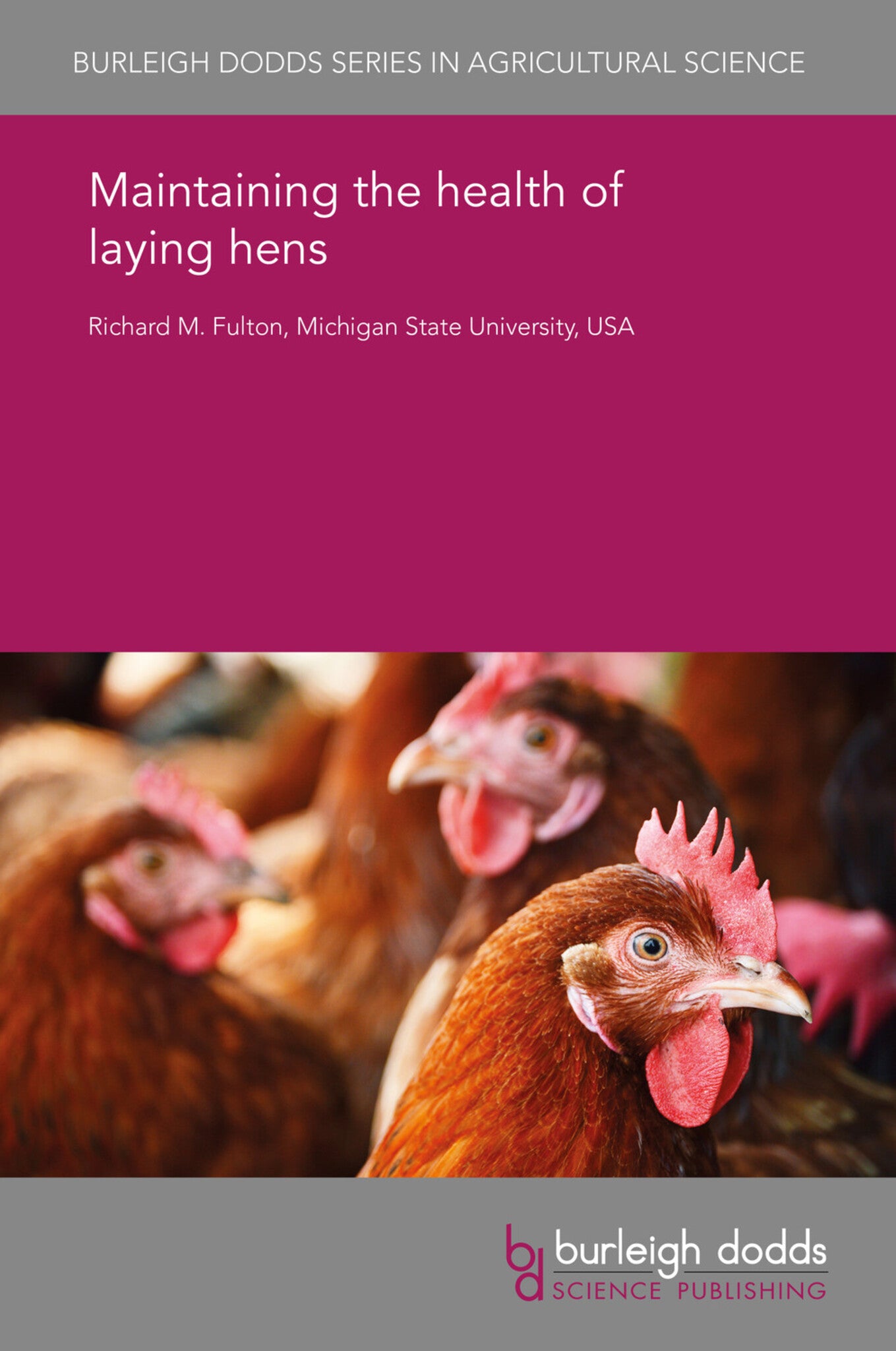 Cover image for Maintaining the health of laying hens: ISBN 9781838790981