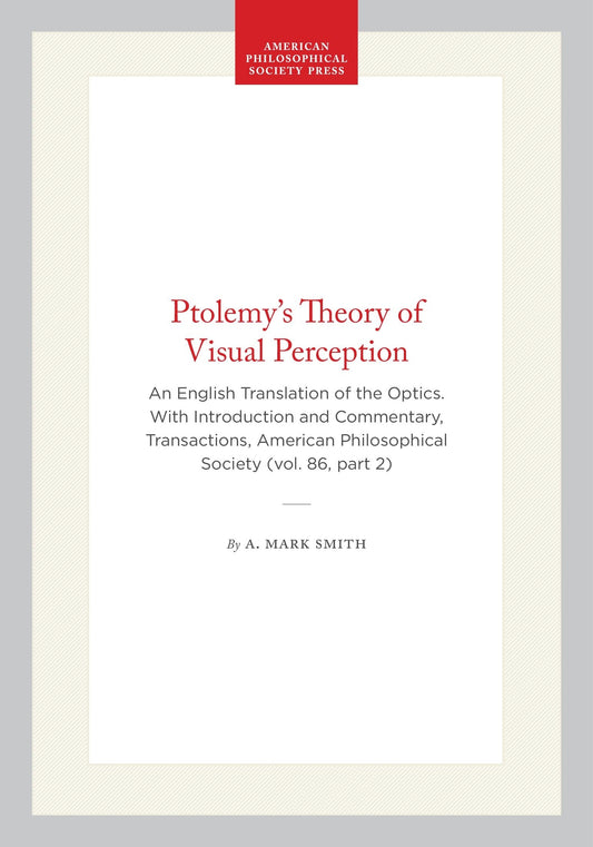 Ptolemy's Theory of Visual Perception