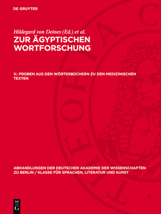 Proben aus den Wörterbüchern zu den medizinischen Texten