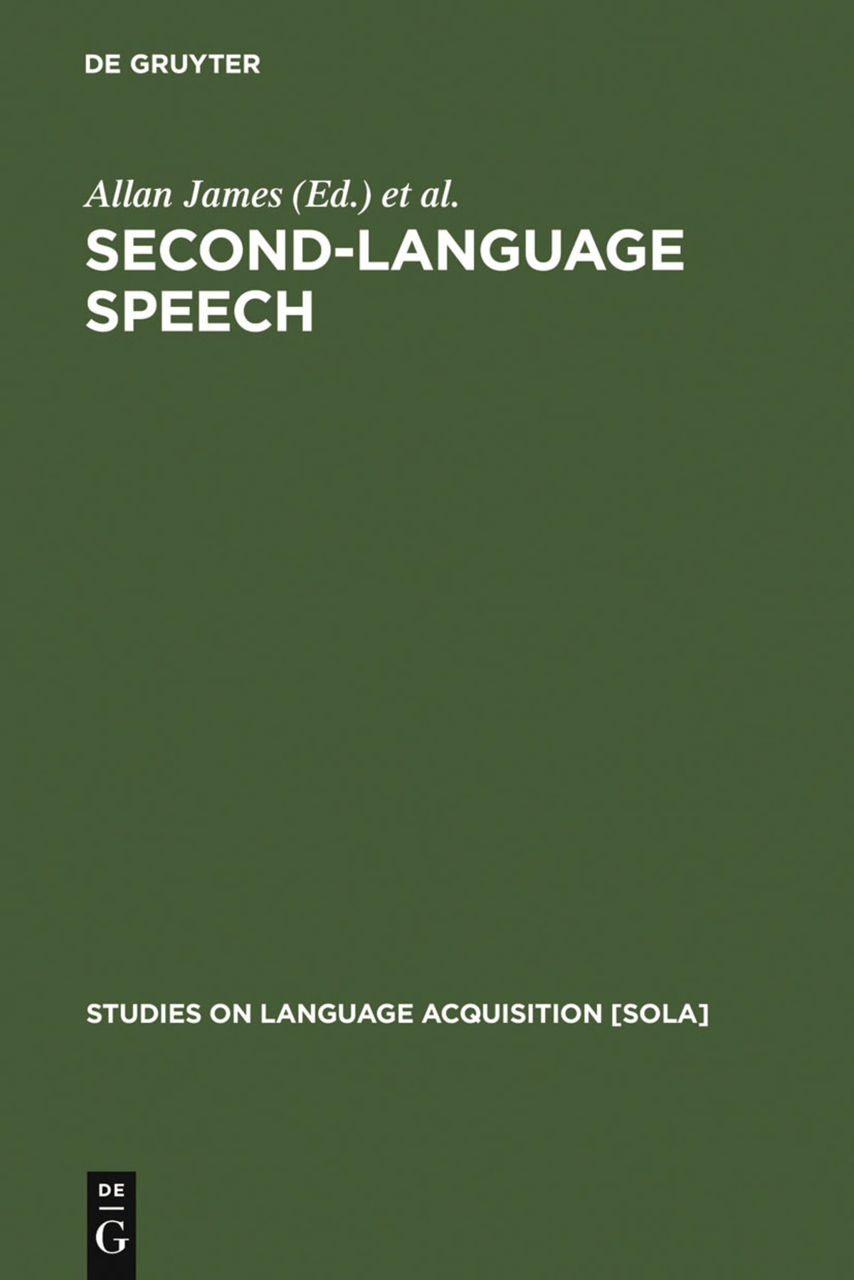 Second-Language Speech