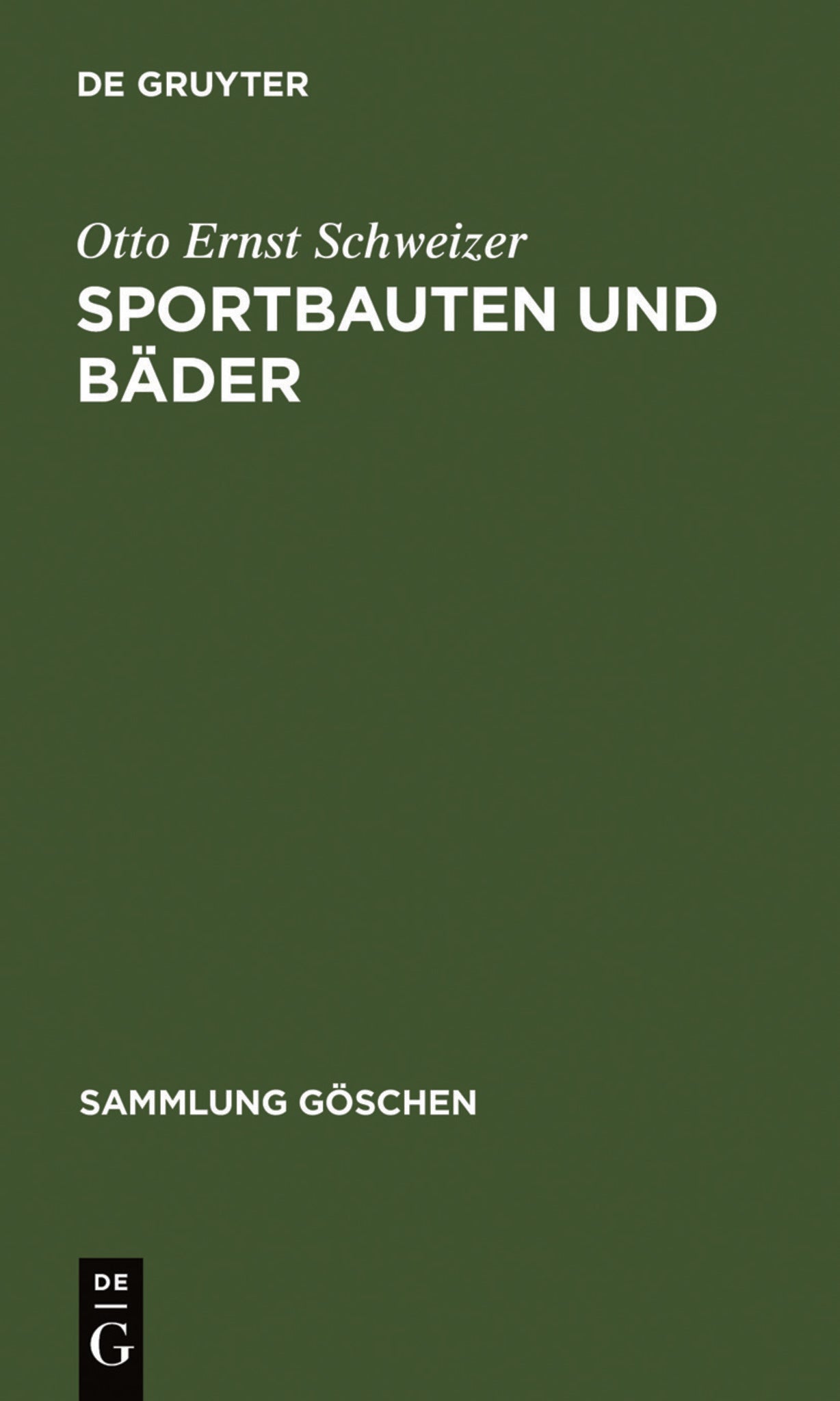 Sportbauten und Bäder