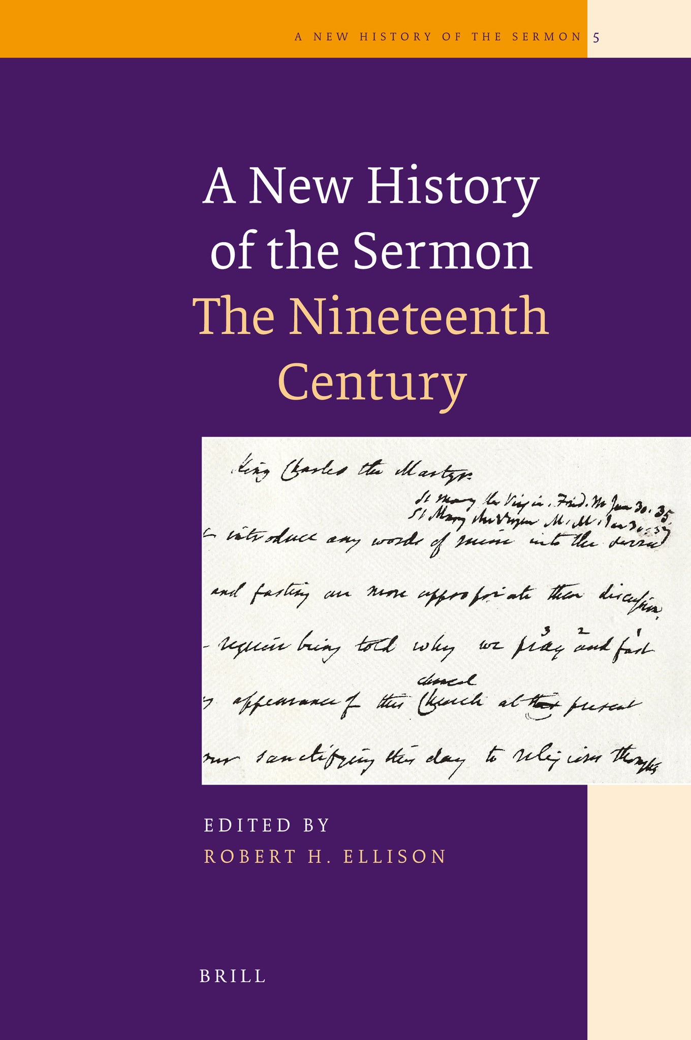 A New History of the Sermon