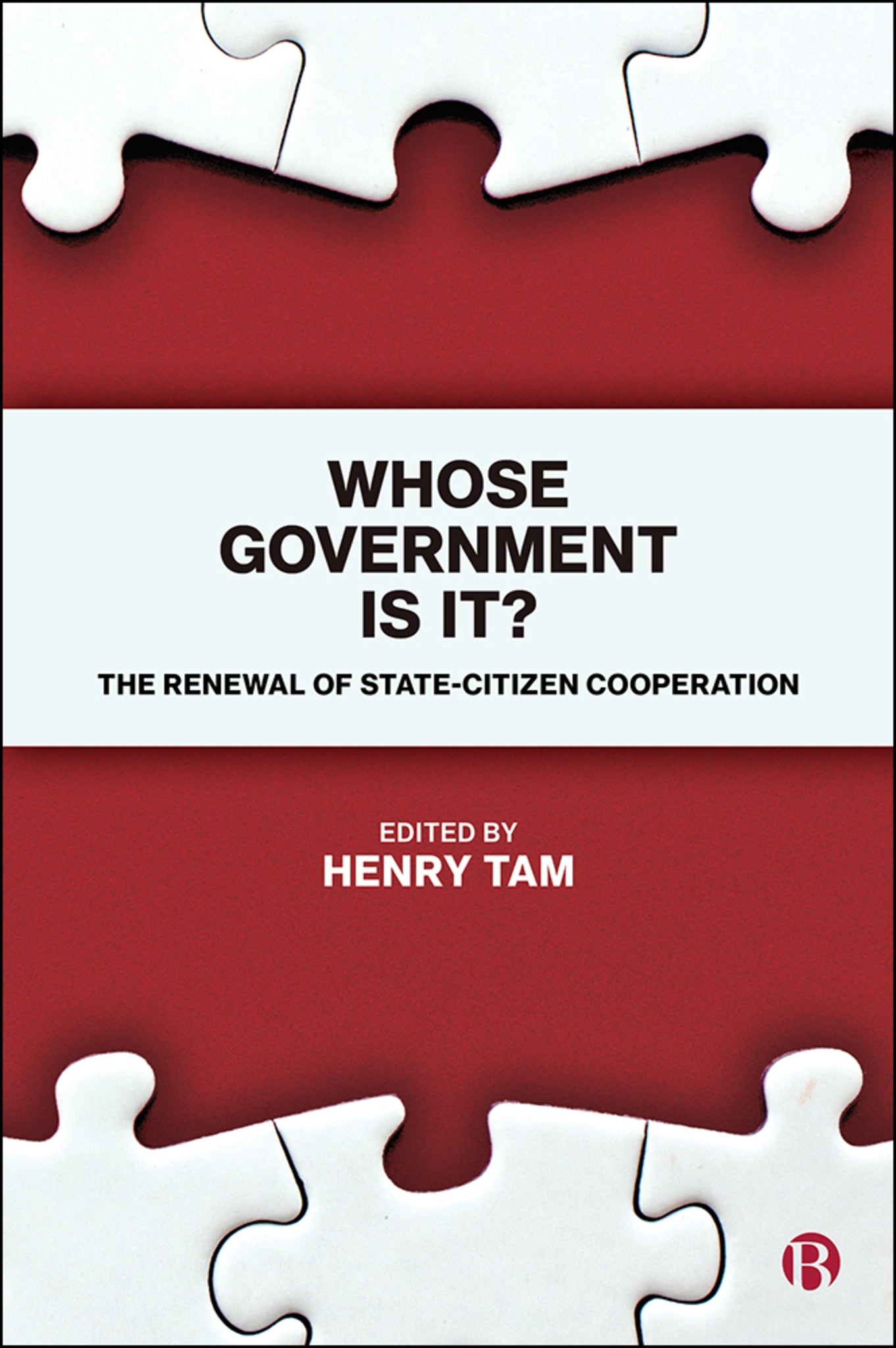 Cover image for Whose Government Is It? ISBN 9781529200980