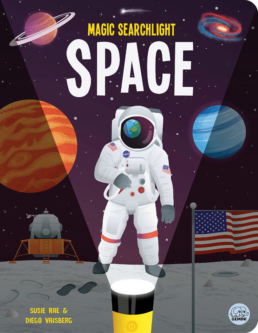 Cover image for Magic Searchlight - Space ISBN 9781836160748