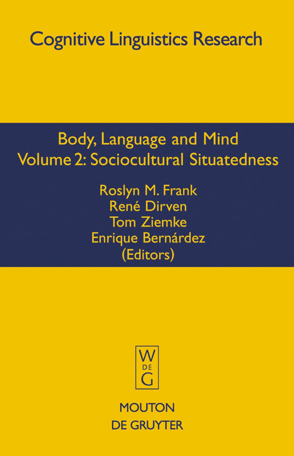 Cover image for Sociocultural Situatedness ISBN 9783110196184