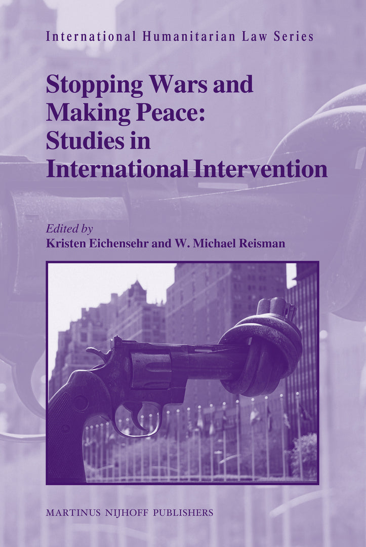 Cover image for Stopping Wars and Making Peace ISBN 9789004178557