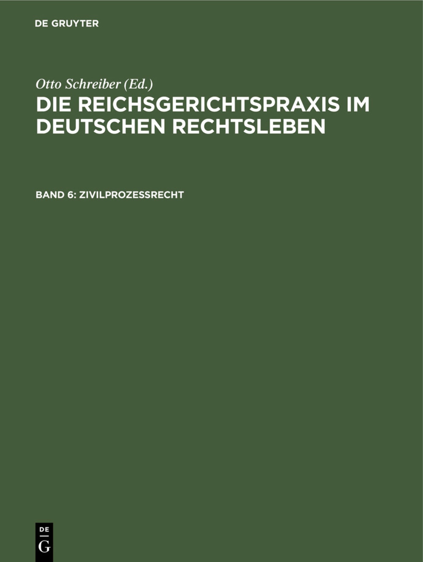 Zivilprozeßrecht