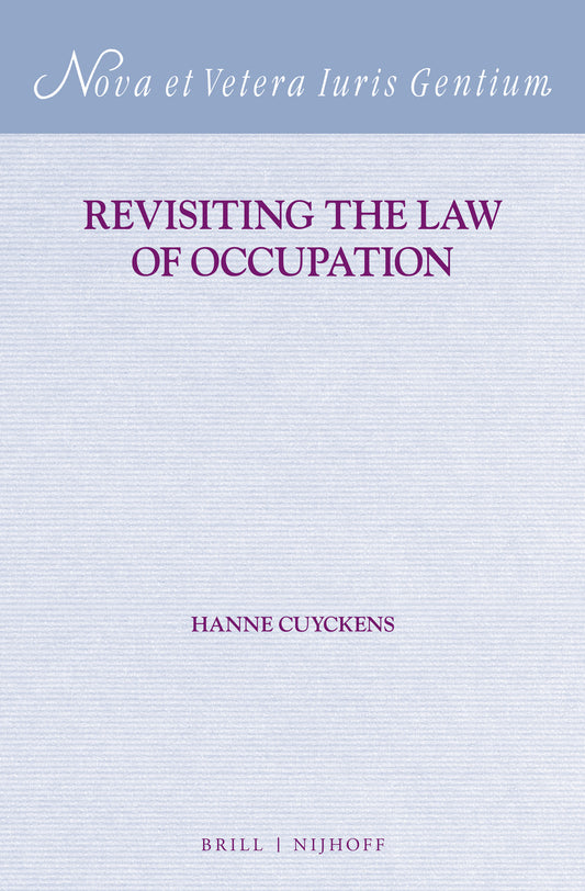 Revisiting the Law of Occupation