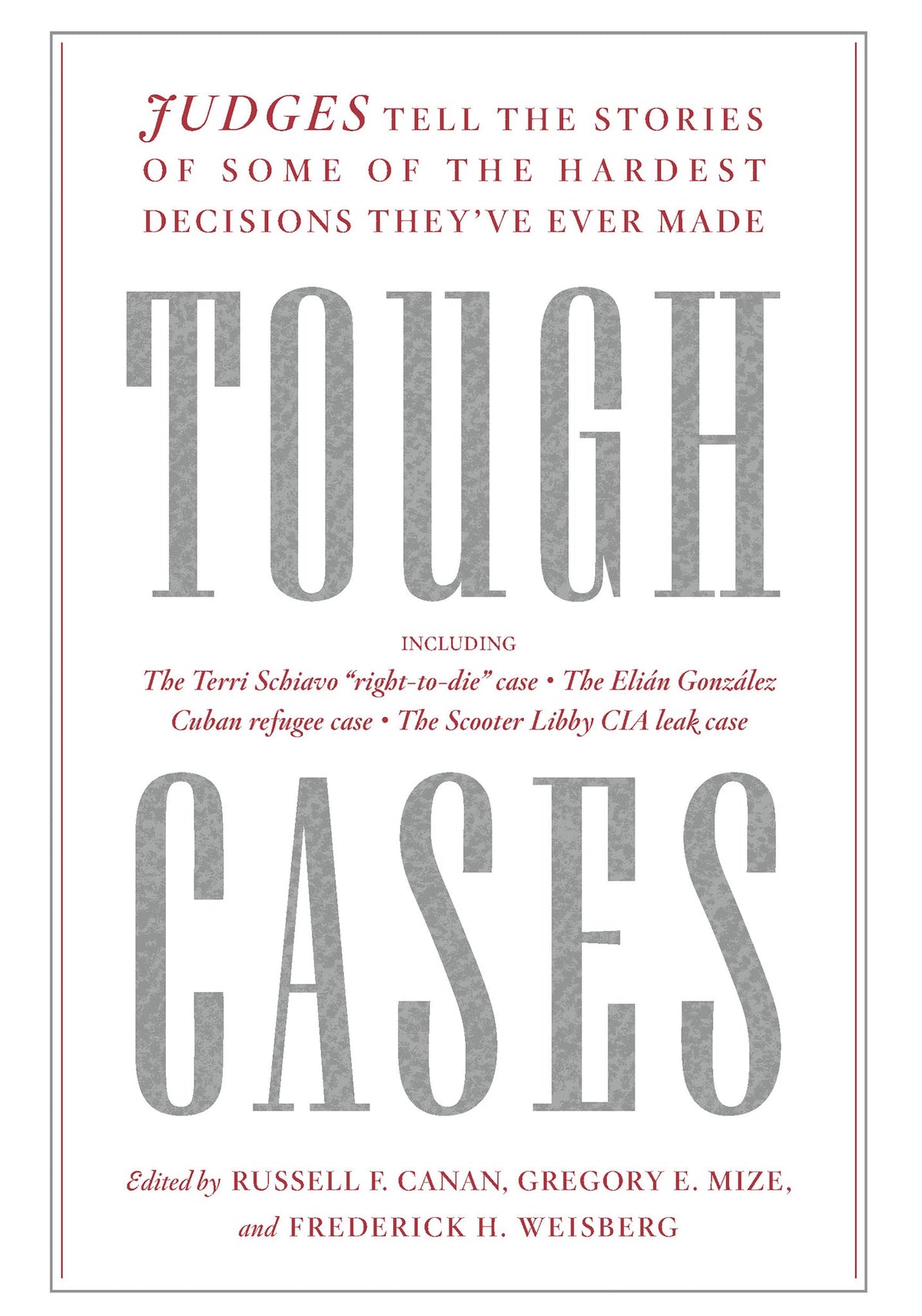 Cover image for Tough Cases ISBN 9781620973875