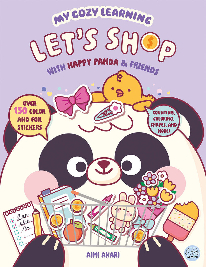 Cover image for My Cozy Learning: Let's Shop - with Happy Panda & Friends ISBN 9781836162179