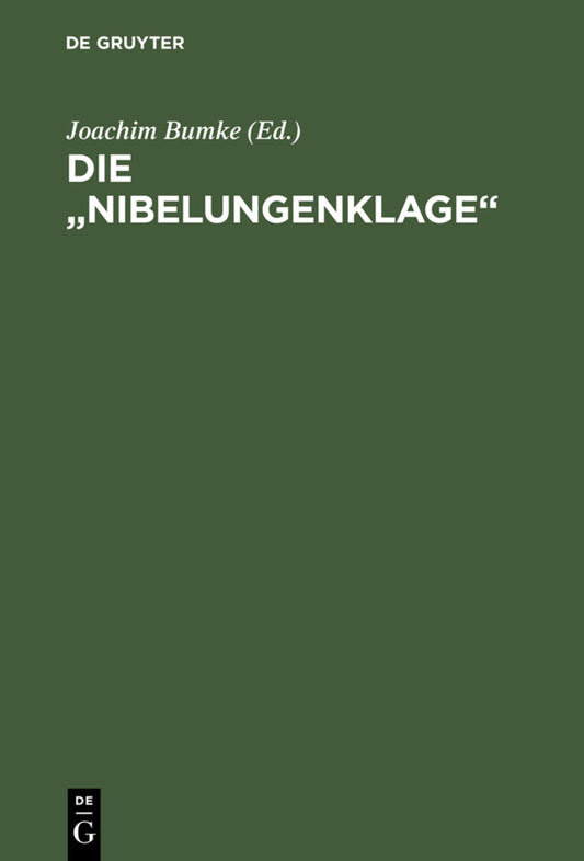 Die „Nibelungenklage“
