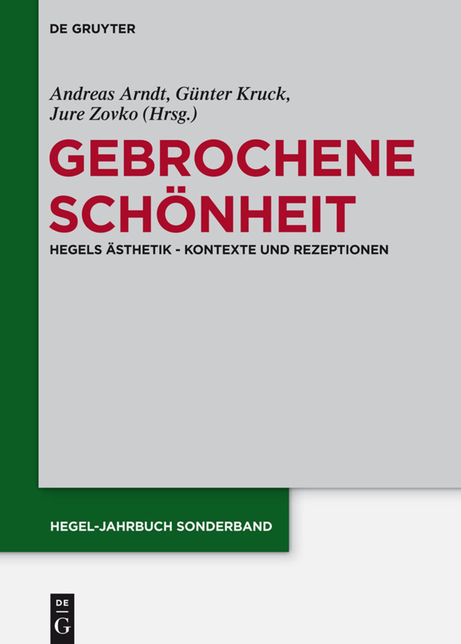 Cover image for Gebrochene Schönheit ISBN 9783050062587