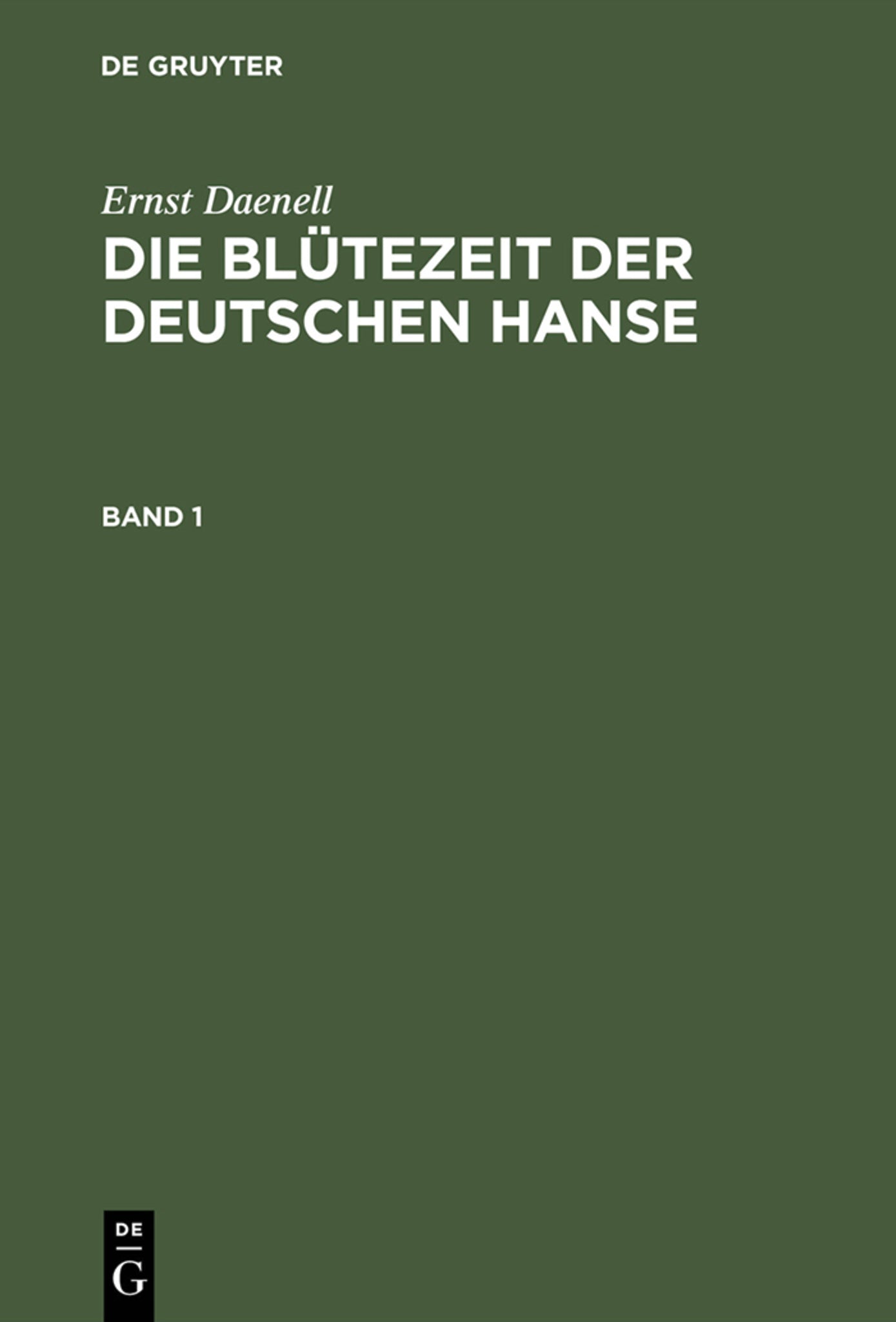 Die Blütezeit der deutschen Hanse