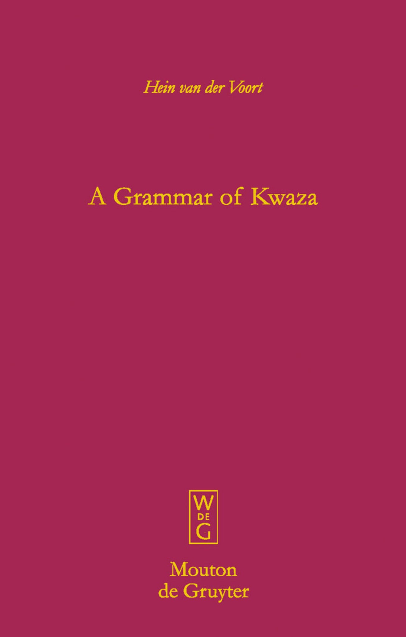 A Grammar of Kwaza