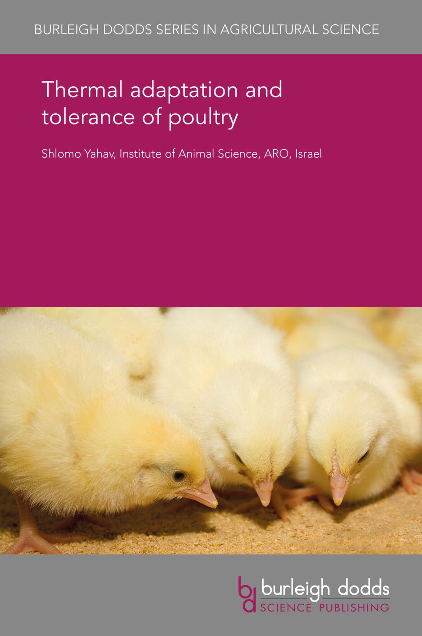 Cover image for Thermal adaptation and tolerance of poultry ISBN 9781838792336