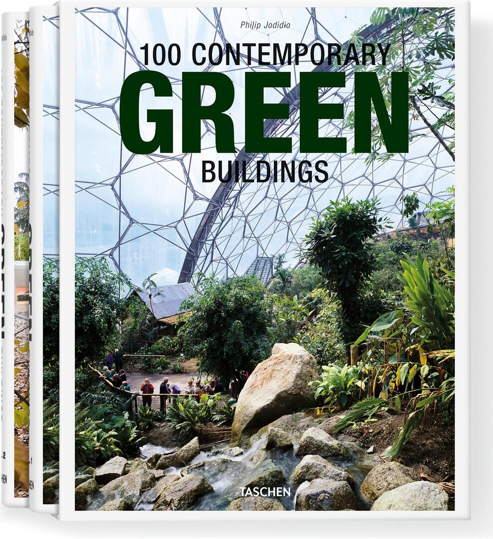 Cover image for 100 Contemporary Green Buildings, 2 Vol. ISBN 9783836541916