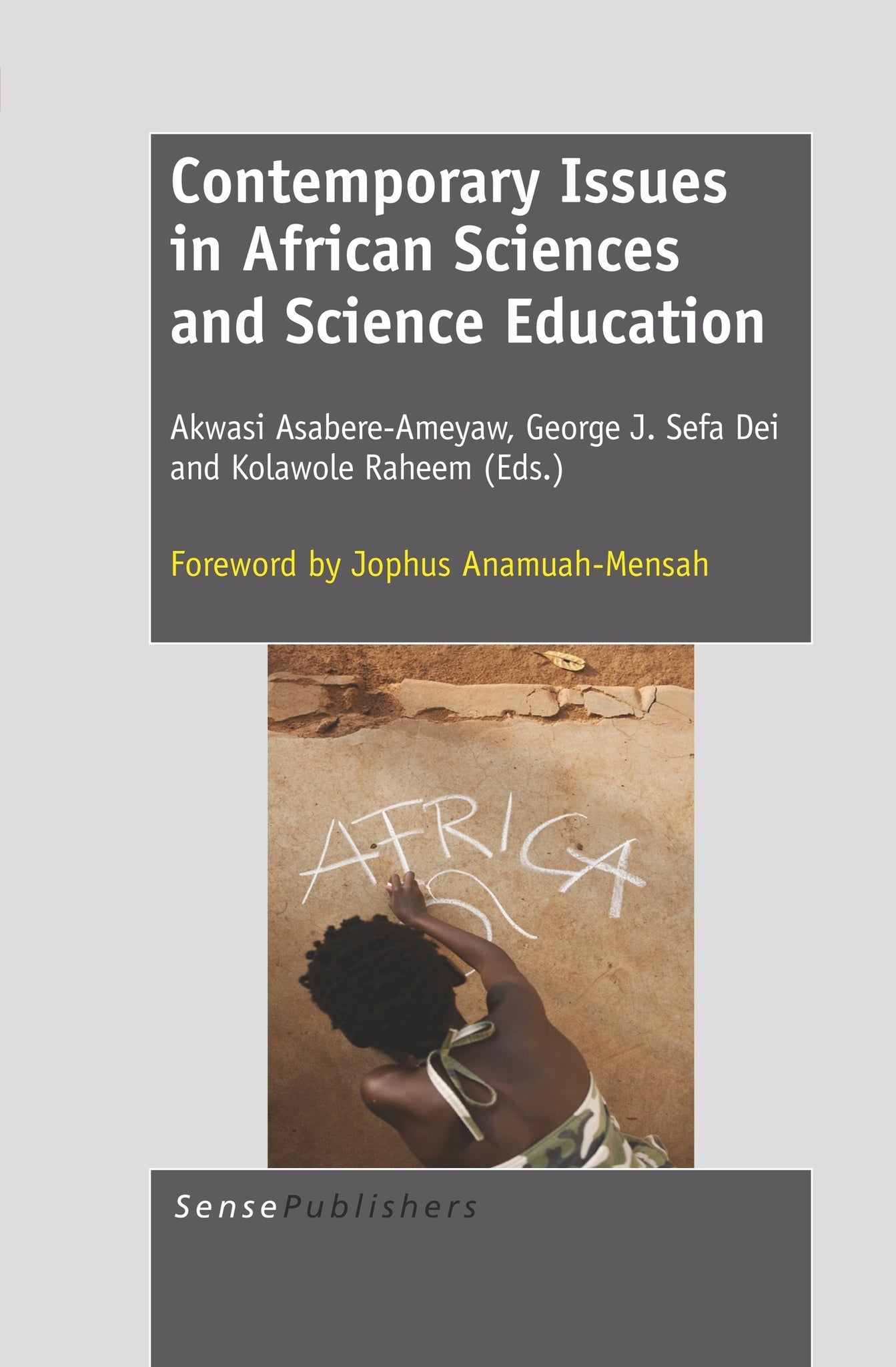 Cover image for Contemporary Issues in African Sciences and Science Education ISBN 9789460917004