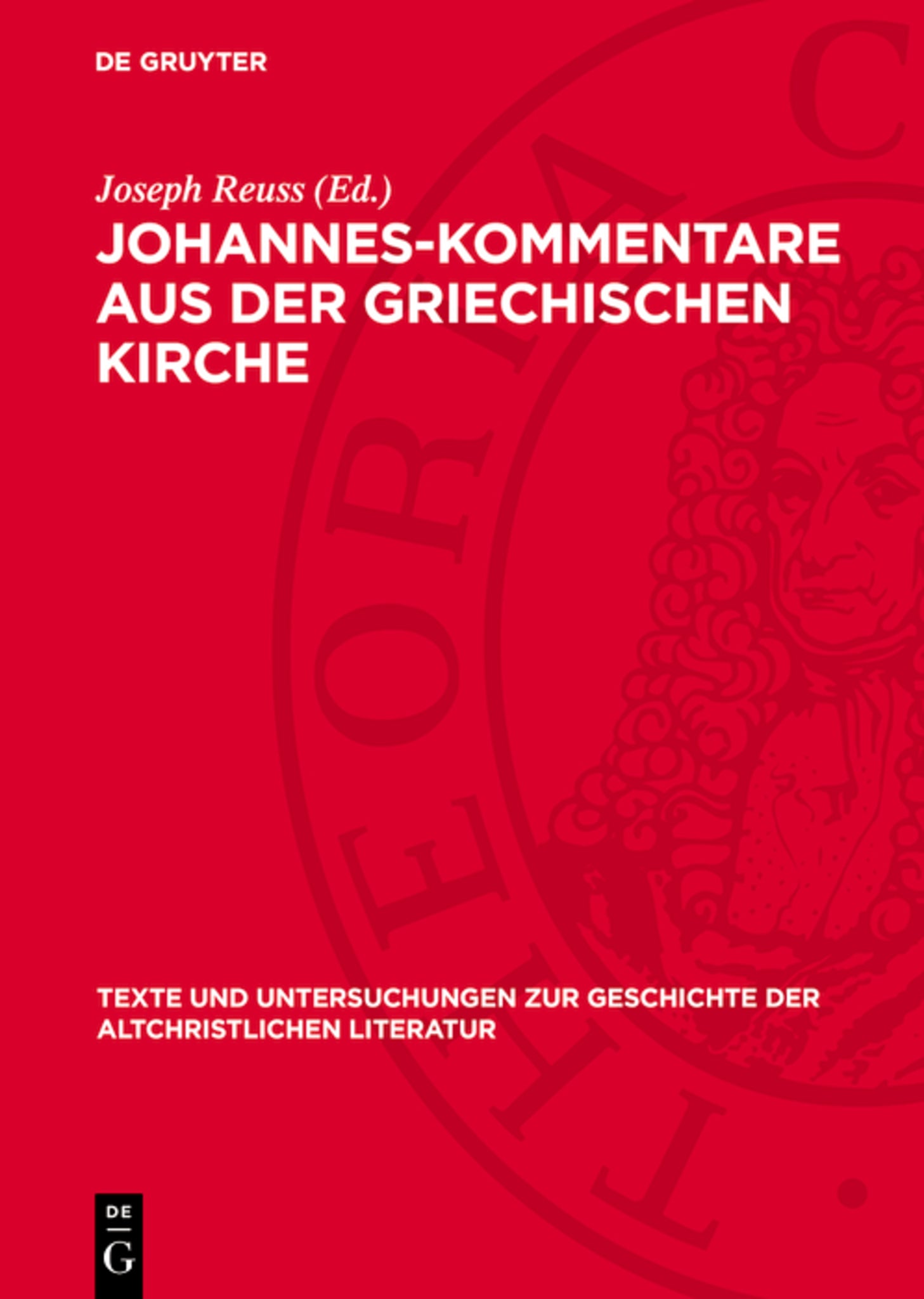 Johannes-Kommentare aus der griechischen Kirche