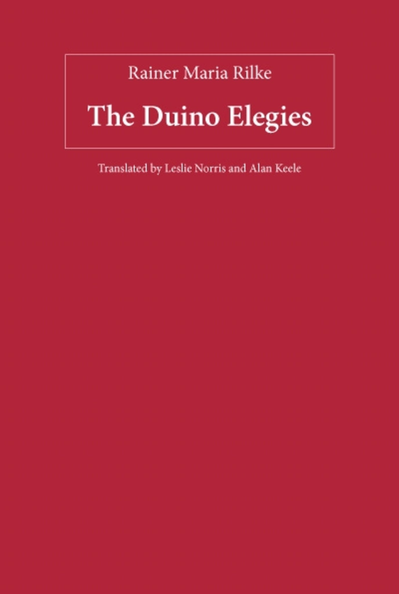 The Duino Elegies