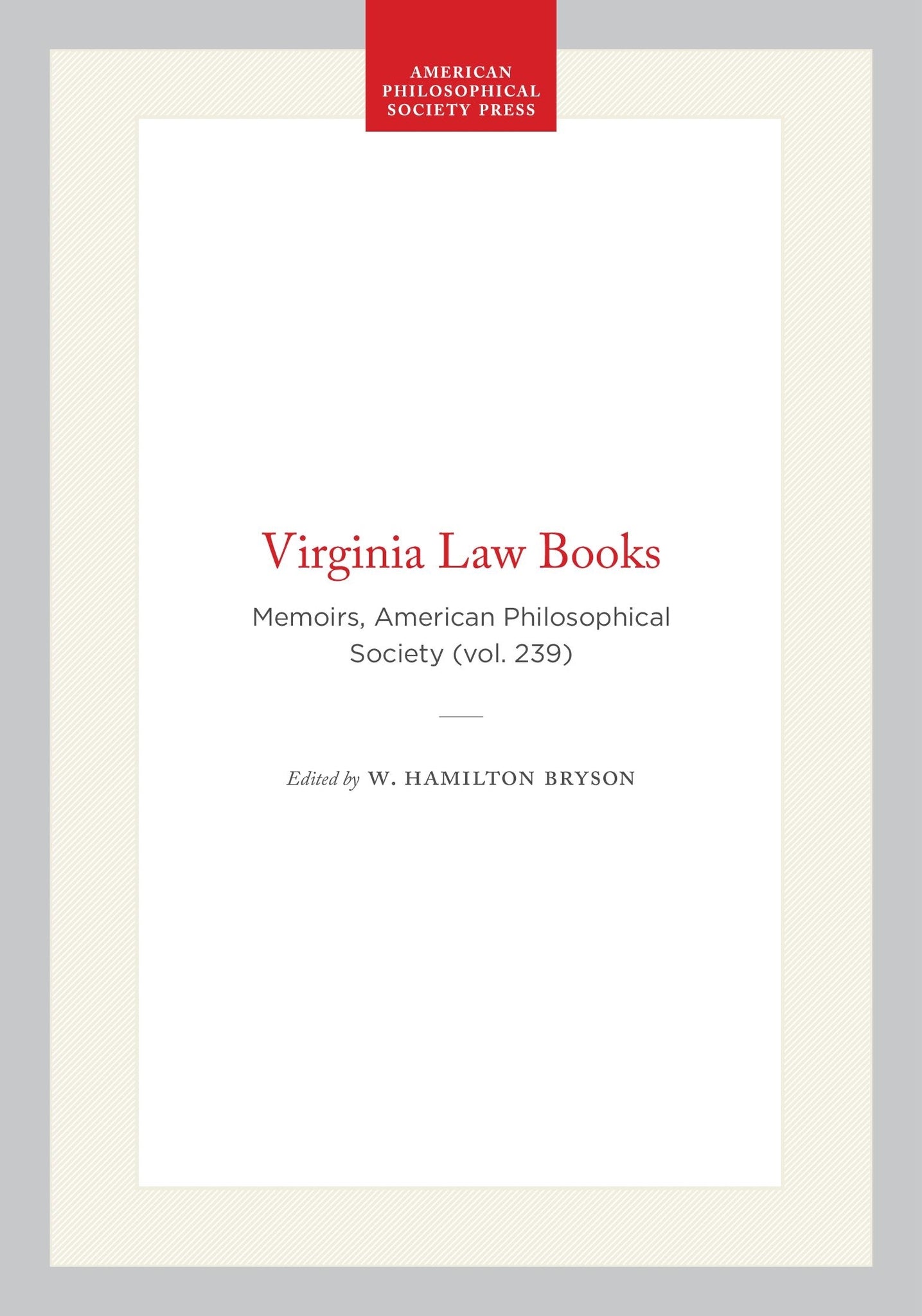 Virginia Law Books
