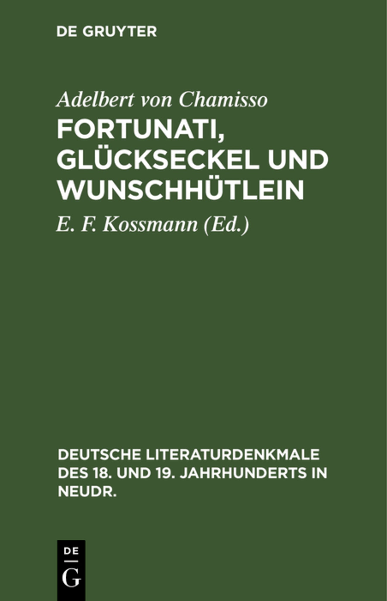 Fortunati, Glückseckel und Wunschhütlein
