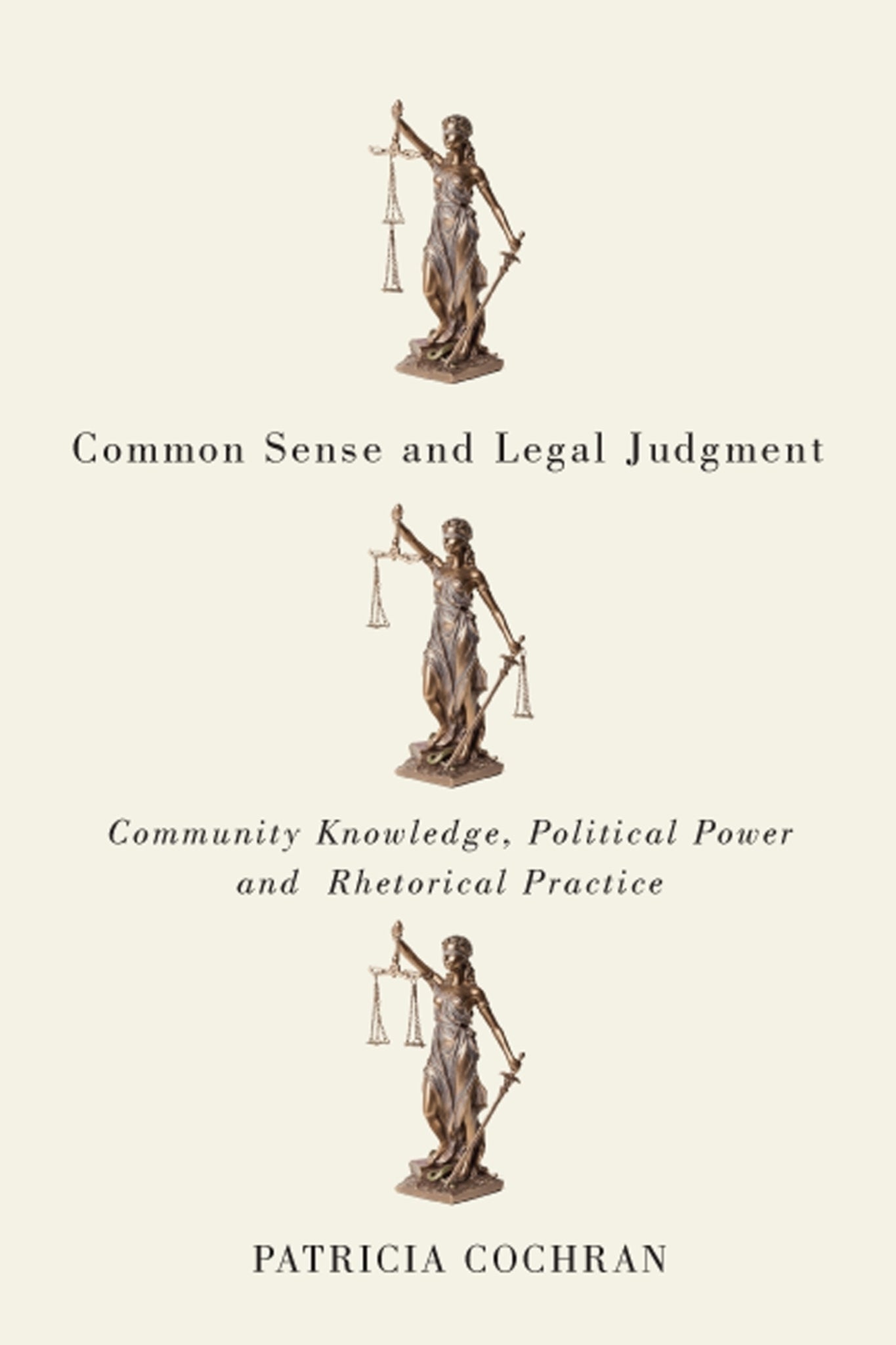 Cover image for Common Sense and Legal Judgment ISBN 9780773550896