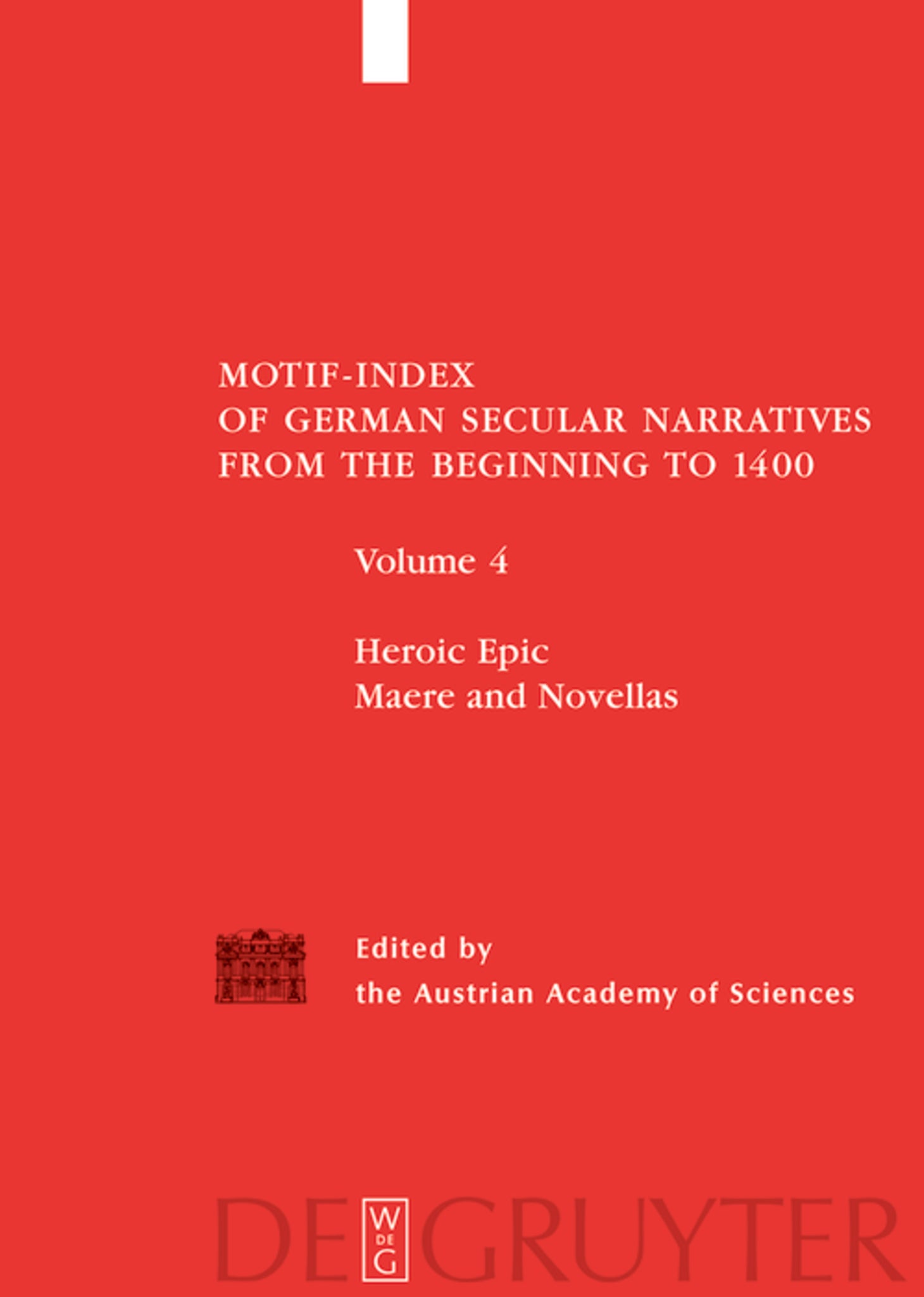 Heroic Epic / Maere and Novellas