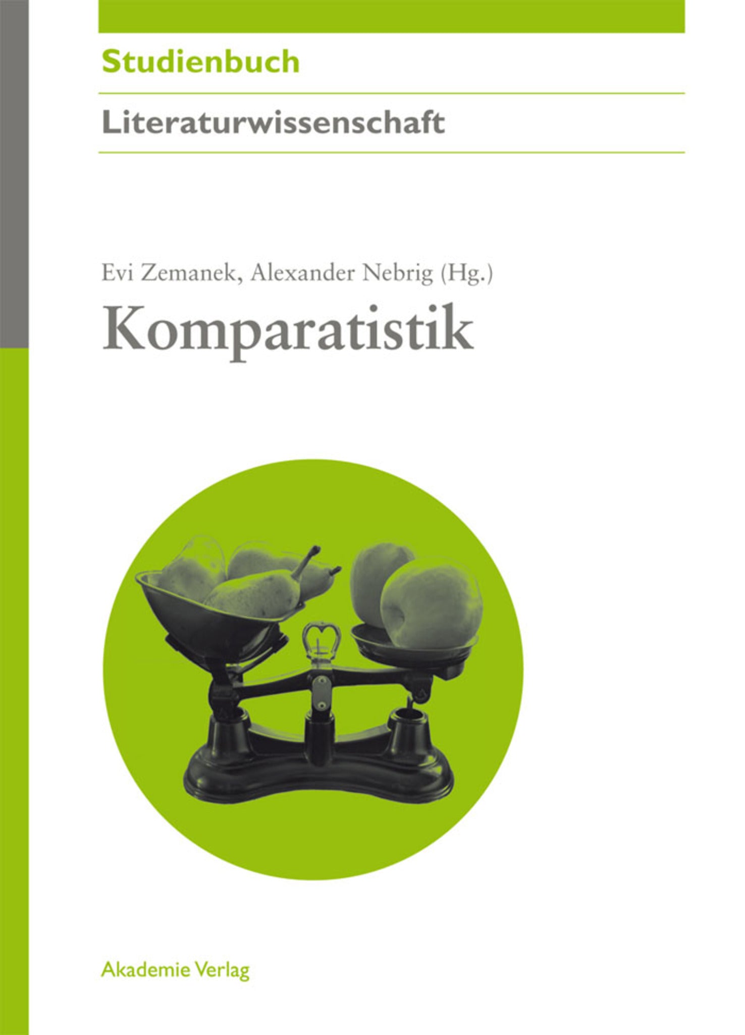 Cover image for Komparatistik ISBN 9783050051666
