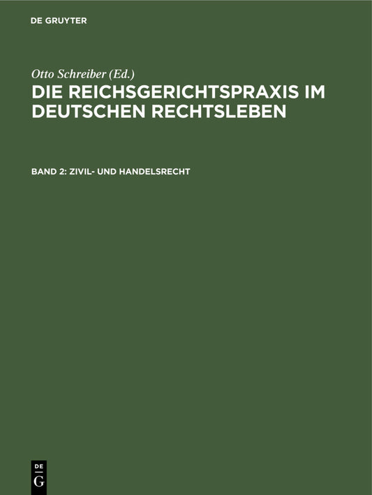 Zivil- und Handelsrecht