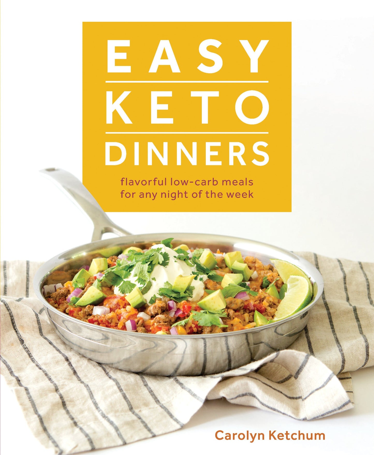 Cover image for Easy Keto Dinners ISBN 9781628602777