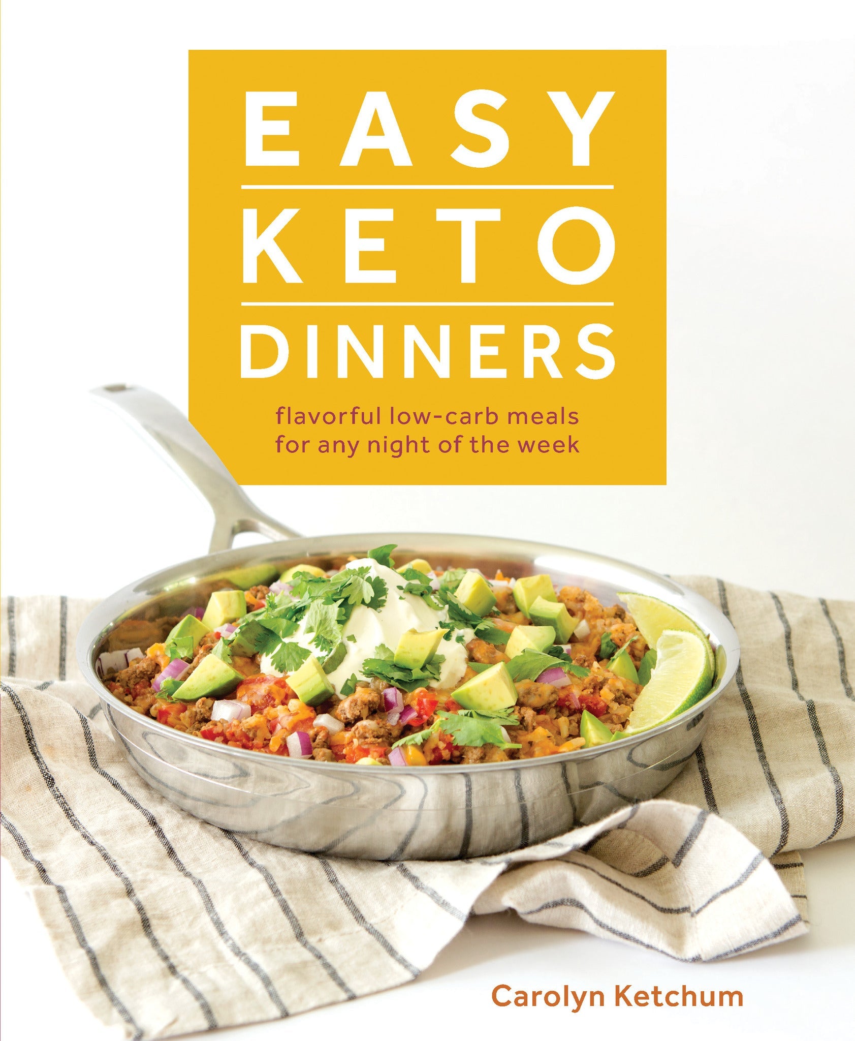 Cover image for Easy Keto Dinners ISBN 9781628602777