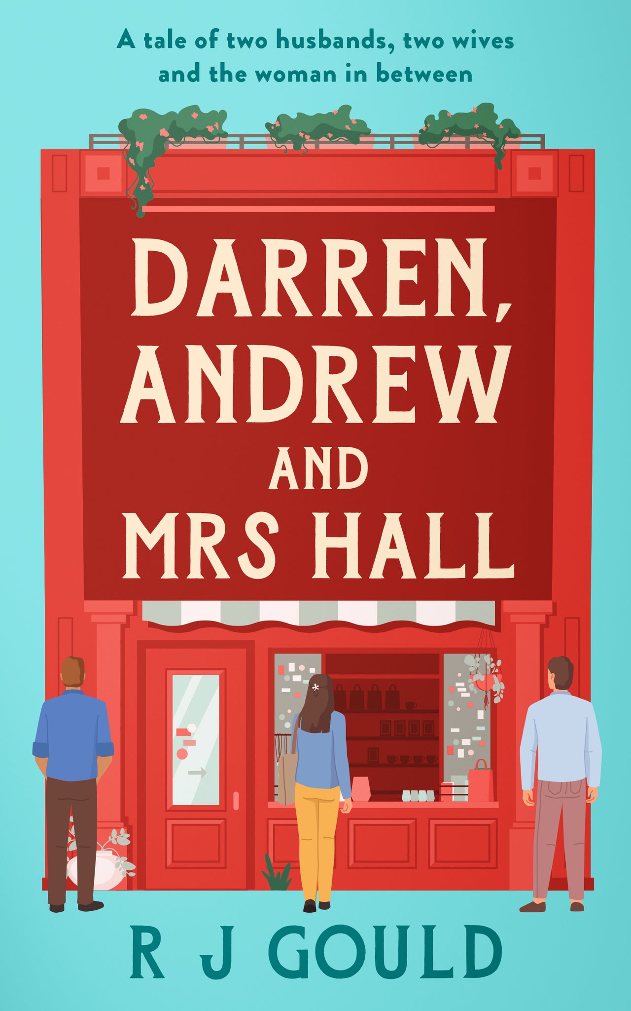 Darren, Andrew and Mrs Hall