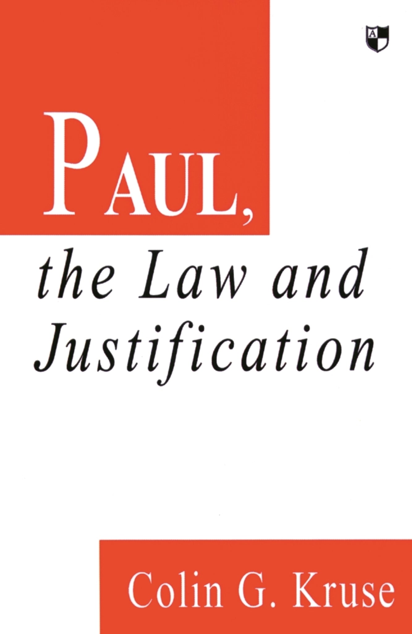 The Paul law and justification