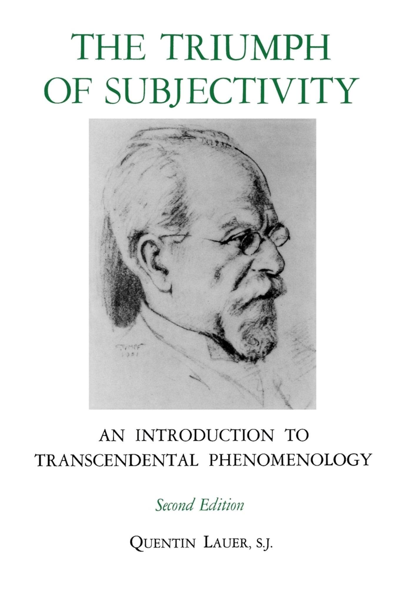 Cover image for The Triumph of Subjectivity ISBN 9780823203369