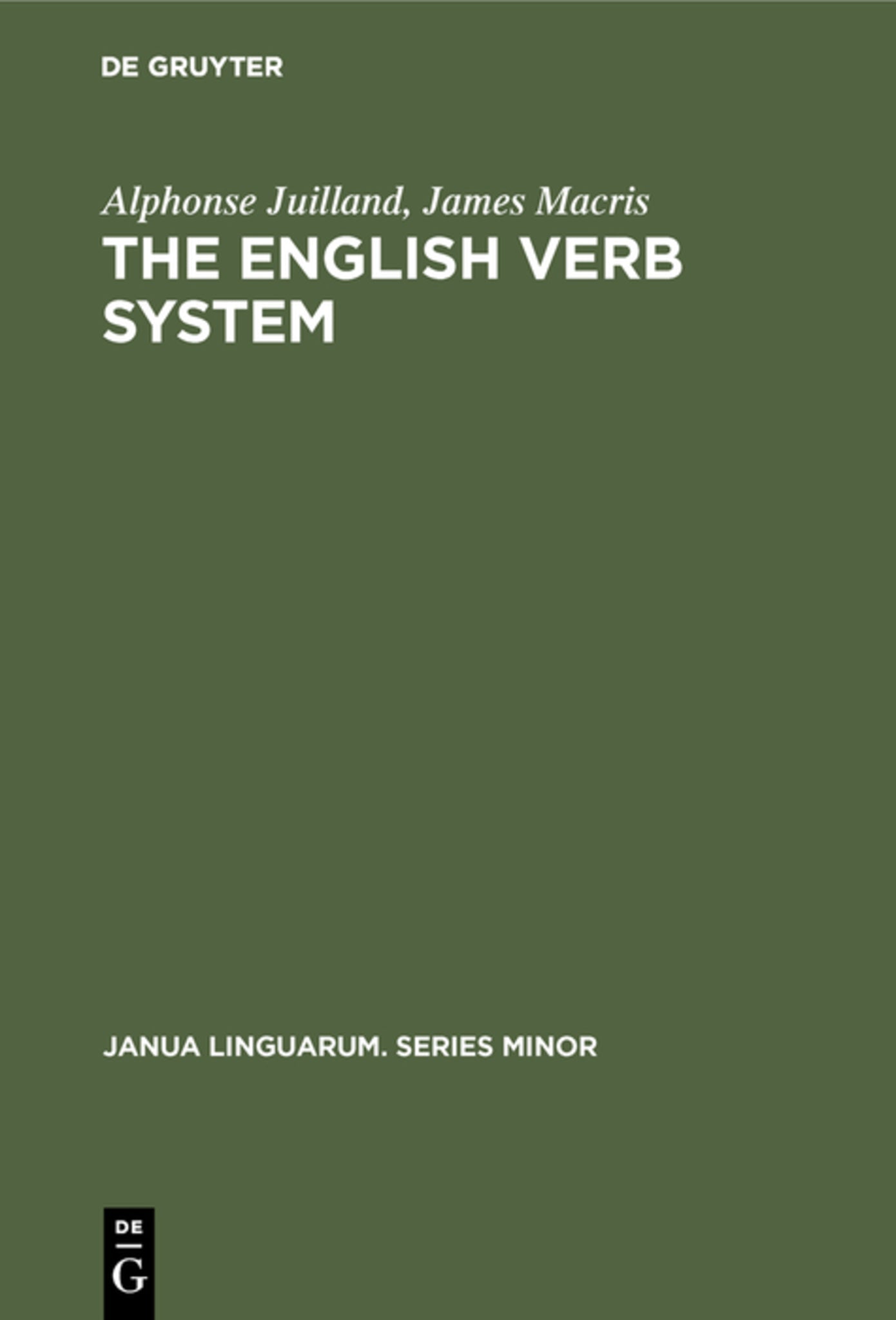 The English Verb System
