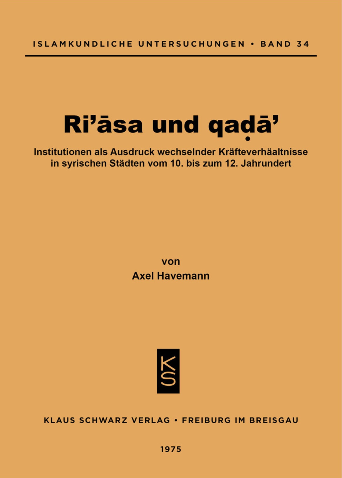 Ri'asa und qada'