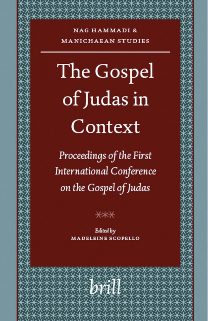 Cover image for The Gospel of Judas in Context ISBN 9789004167216