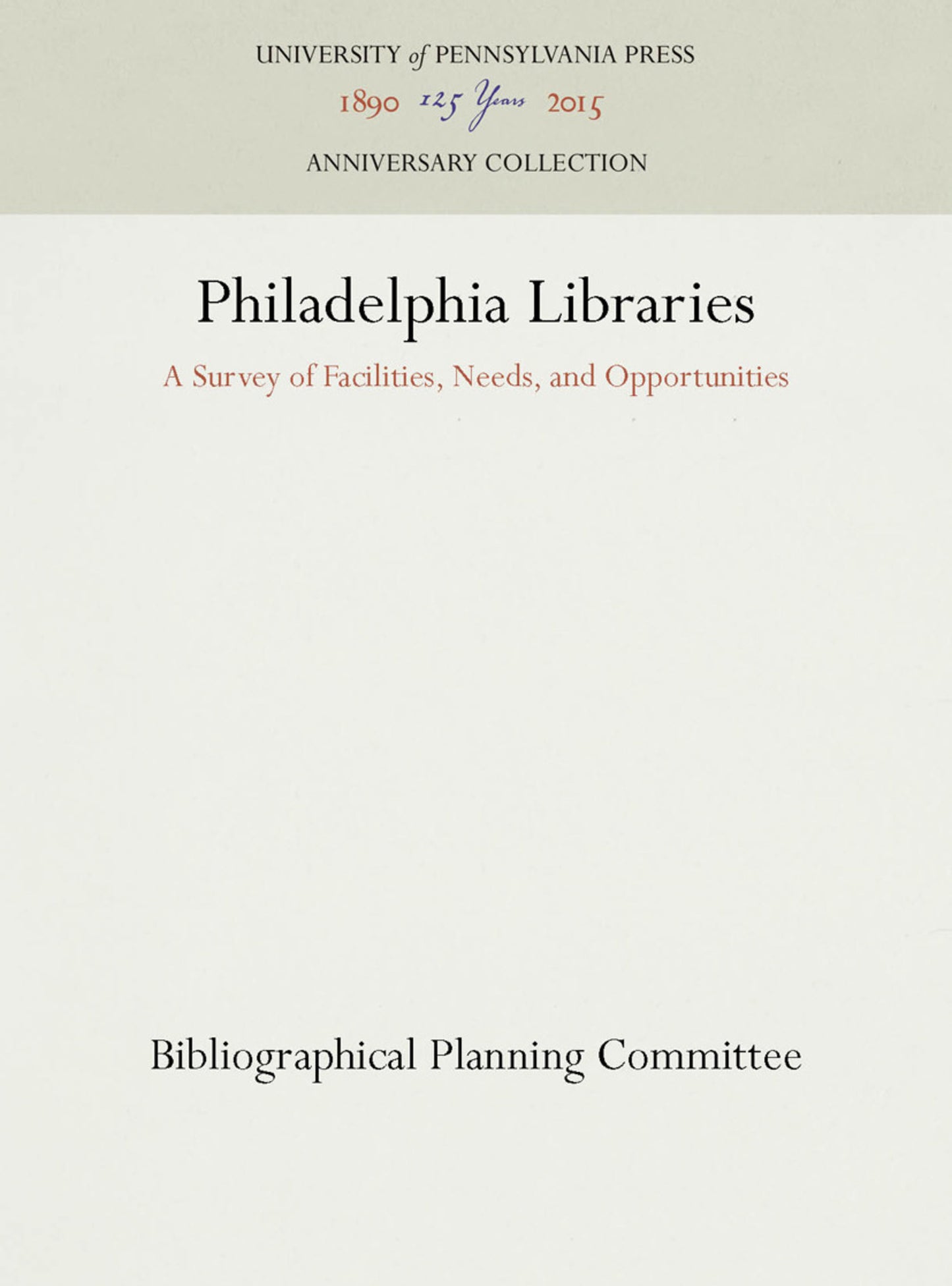 Philadelphia Libraries