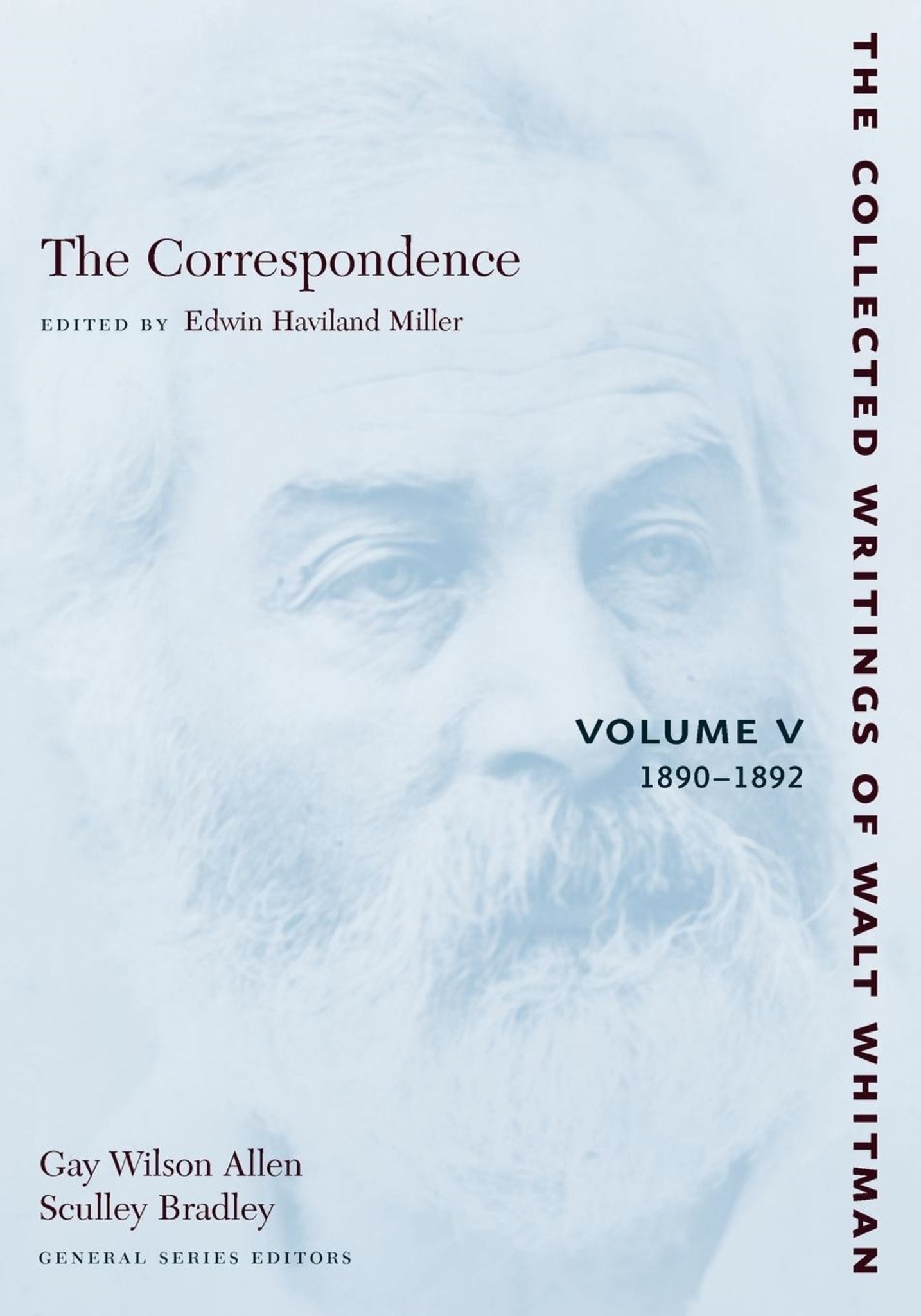 Cover image for The Correspondence: Volume V ISBN 9780814794258
