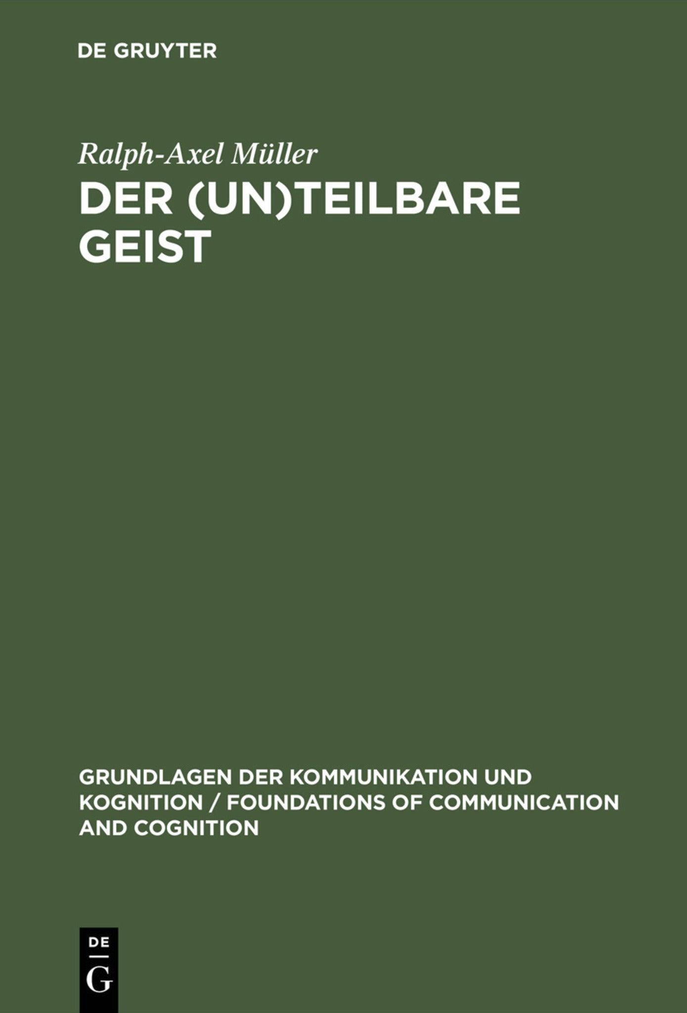 Der (un)teilbare Geist