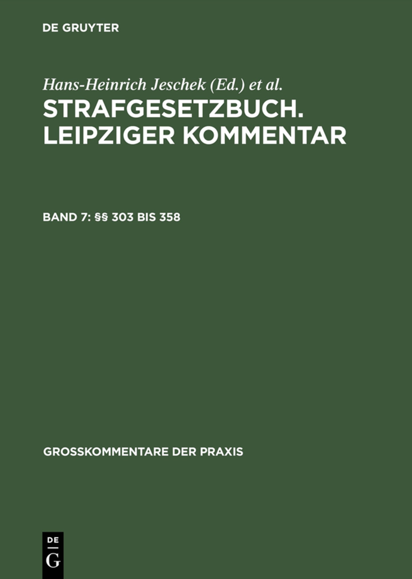§§ 303 bis 358
