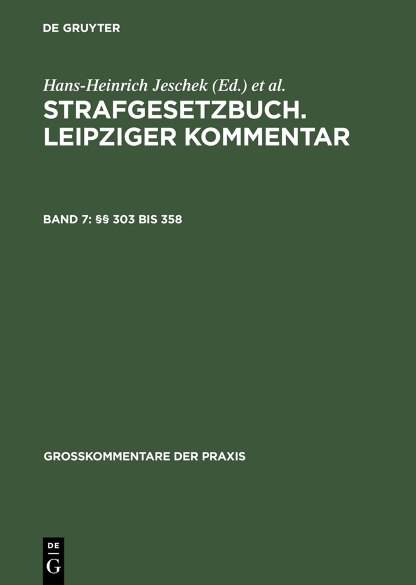 §§ 303 bis 358