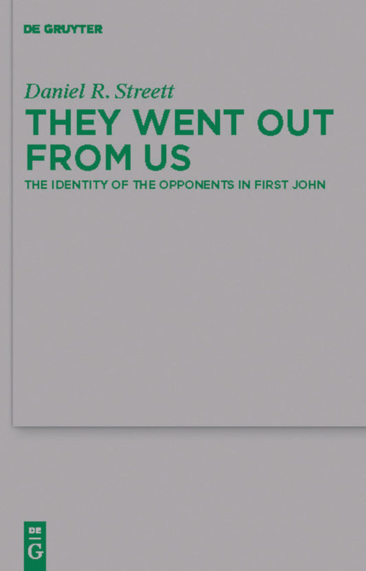 They Went Out from Us