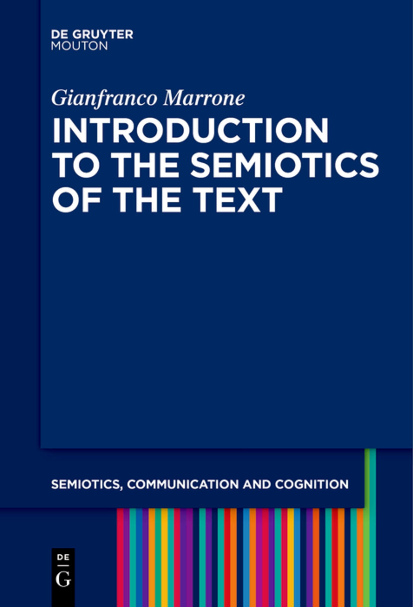 Cover image for Introduction to the Semiotics of the Text ISBN 9783111259420