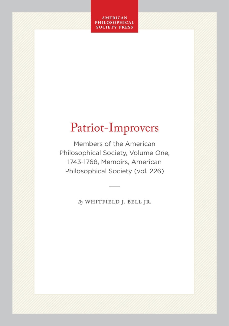 Cover image for Patriot-Improvers ISBN 9780871692269